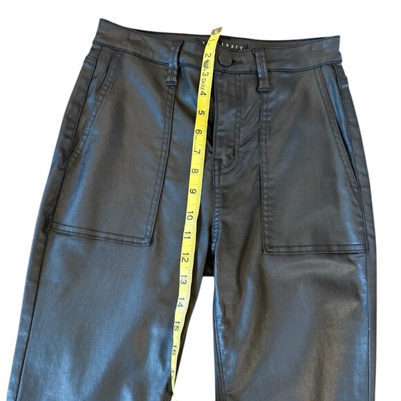 NWOT Sanctuary Hayden Coated High Rise Faux Leather pants - Picture 4 of 15